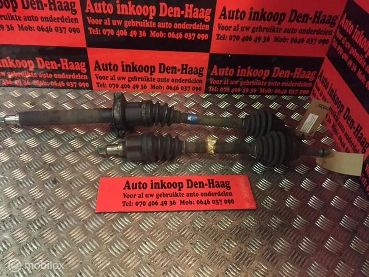 Ford Fiesta V ('02-'08) 1.3/1.4 Steekas Aandrijfas Linksvoor, Auto-onderdelen, Transmissie en Toebehoren, Ford, Gebruikt, Ophalen of Verzenden