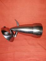 Vintage metalen design wandlampje. Shark, Gebruikt, Ophalen of Verzenden, Metaal, Shark design