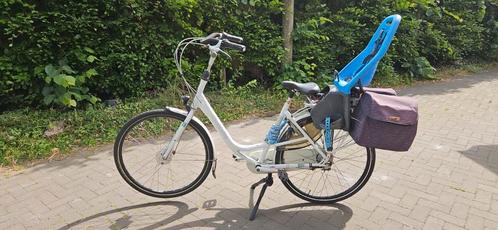Gazelle bloom /28inch/53cm/7v incl yepp zitje, Fietsen en Brommers, Fietsen | Dames | Moederfietsen, Gebruikt, Gazelle, 53 tot 56 cm