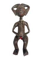 Afrikaanse Ashanti Ghana vrouwenfiguur 36 cm met kralen, Verzenden