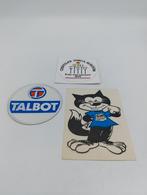 Simca en Talbot stickers, ca 50 jaar oud, Ophalen of Verzenden, Zo goed als nieuw, Overige typen