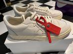 Off white vulcanized kalfsleren sneakers 42, Overige kleuren, Ophalen of Verzenden, Off white, Sneakers of Gympen
