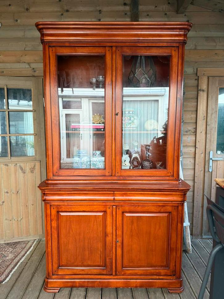 Vintage houten antieke buffetkast klassiek, Huis en Inrichting, Kasten | Buffetkasten, Zo goed als nieuw, 200 cm of meer, 100 tot 150 cm