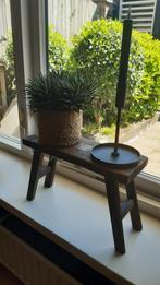 Koopje! Houten vensterbankje landelijk - handmade | H 26 cm., Ophalen of Verzenden, Nieuw