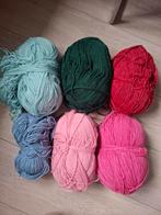 Aangebroken bollen Promo garen Zeeman, Hobby en Vrije tijd, Breien en Haken, Ophalen of Verzenden, Gebruikt, Breien of Haken, Wol of Garen