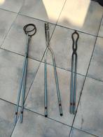 3 tangen voor Raku stoken, Hobby en Vrije tijd, Pottenbakken, Verzenden, Gebruikt