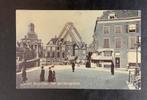 Leiden Hoogstraat met Hartebruskerk, Verzamelen, Verzenden, Voor 1920, Zuid-Holland