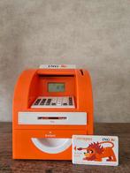 ING Pinautomaat spaarpot met pasje, Ophalen of Verzenden, Gebruikt, Kunststof, Object of Gebouw