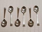 6x Theelepels Empire 10.5cm. van Hooijkaas Douwe Egberts, Ophalen of Verzenden
