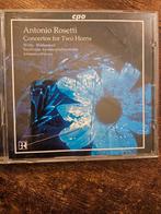 Rosetti - Concertos for Two Horns - CPO CD, Ophalen of Verzenden, Classicisme, Zo goed als nieuw, Kamermuziek