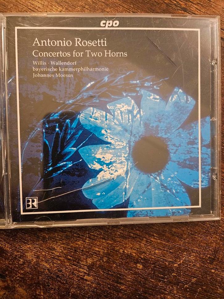 Rosetti - Concertos for Two Horns - CPO CD, Cd's en Dvd's, Cd's | Klassiek, Zo goed als nieuw, Kamermuziek, Classicisme, Ophalen of Verzenden