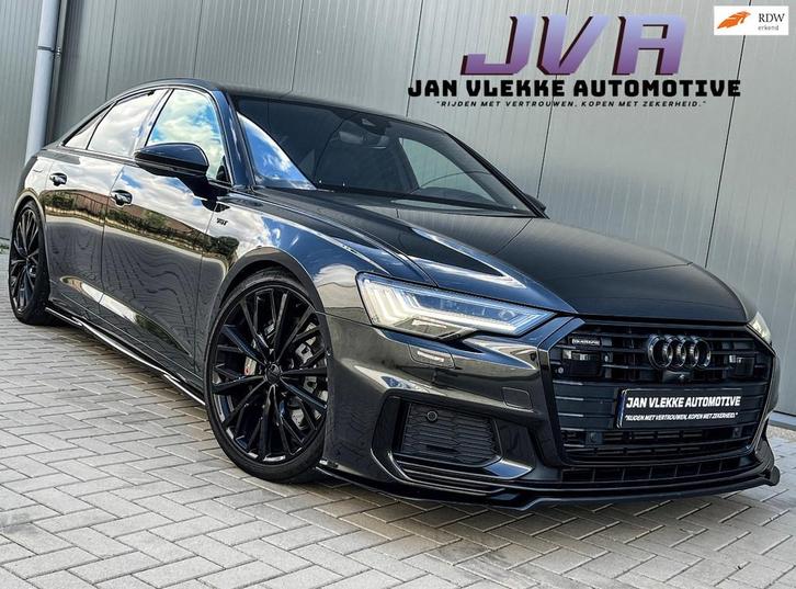 Audi A6 55 TFSI 340PK S Line B&O Advanced Lucht 21Inch 360 N, Auto's, Audi, Bedrijf, Te koop, A6, 360° camera, 4x4, ABS, Adaptive Cruise Control