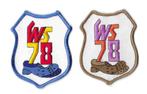 2x Badge WS78 Wandeltocht, Verzamelen, Militaria | Algemeen, Ophalen of Verzenden, Overige soorten, Nederland, Embleem of Badge