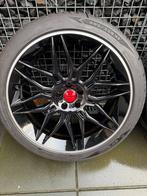 21 inch 5x112 10,5J Vossen look banden Audi Q5 Q7 mercedes, Ophalen, Gebruikt, 295 mm, Banden en Velgen