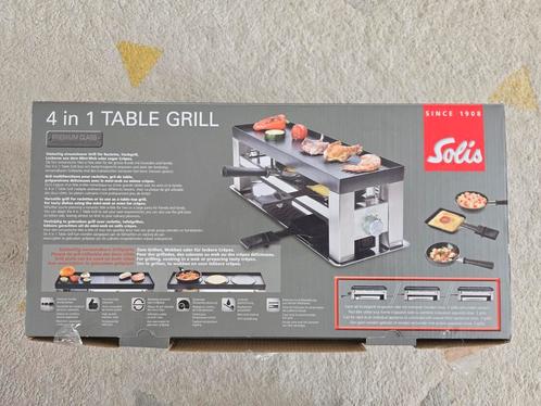 Nieuw: Solis 4 in 1 Table Grill, Witgoed en Apparatuur, Grillplaten, Nieuw, Tafelgrill, Ophalen
