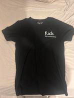 Mister Tee Shirt - Fuck Maat S, Verzenden, Zwart, Zo goed als nieuw, Mister tee