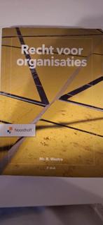 Recht voor organisaties - Mr. R. Westra, Boeken, Ophalen of Verzenden, Gelezen, Management, Mr. R. Westra