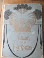 Oud Album voor Briefkaarten - Art Nouveau, Antiek en Kunst, Ophalen of Verzenden