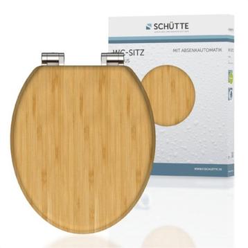 SCHÜTTE WC-Bril 81101 NATURAL BAMBOO beschikbaar voor biedingen