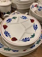 Boerenbont gourmet / fondue borden 2 soorten, Huis en Inrichting, Keuken | Servies, Nieuw, Ophalen of Verzenden, Bord(en), Aardewerk