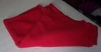 Fleece dekentje rood, Huis en Inrichting, Woonaccessoires | Plaids en Woondekens, Ophalen of Verzenden, Gebruikt