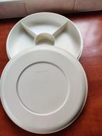 Tuperware verdeel hapjesschaal, Ophalen of Verzenden, Zo goed als nieuw, Schaal