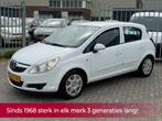 Opel Corsa 1.2-16V Business 5 deurs 80PK! Airco l Cruise l M, Voorwielaandrijving, Stof, Gebruikt, Zwart