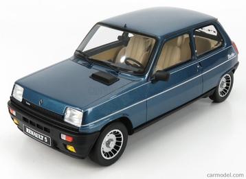 1:12 Renault 5 Alpine Turbo blauw 1984 Otto Models G054 beschikbaar voor biedingen