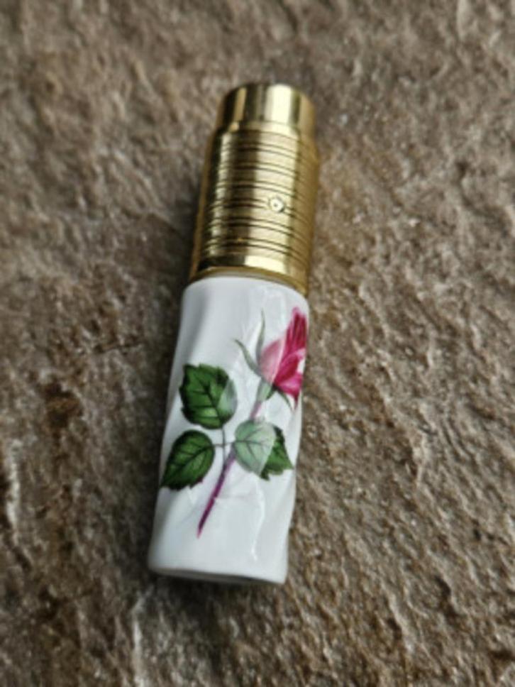 Vintage porseleinen parfumflesje Step Paris Limoges France.., Verzamelen, Parfumverzamelingen, Zo goed als nieuw, Parfumfles, Ophalen of Verzenden