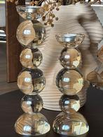 Diga Colmore kaarsenhouder Luster goud glans kristal glas, Ophalen, Overige materialen, Overige kleuren, 25 tot 50 cm