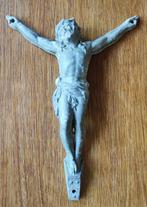 Jezus beeldje van ijzer, Verzamelen, Ophalen of Verzenden, Gebruikt, Beeld(je)