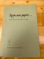 Neem nou papier, Ophalen of Verzenden, 20e eeuw of later, Nieuw