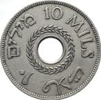 Palestina 10 mils 1937 (schaars), Ophalen of Verzenden, Losse munt