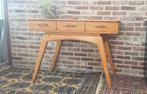 Vintage sidetable, Huis en Inrichting, Tafels | Sidetables, 100 tot 150 cm, Ophalen of Verzenden, Zo goed als nieuw, 25 tot 50 cm