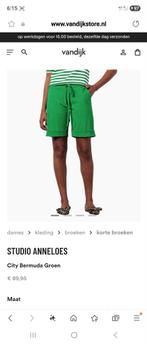 Studio Anneloes groene bermuda M, Kleding | Dames, Kort, Maat 46/48 (XL) of groter, Ophalen of Verzenden, Zo goed als nieuw