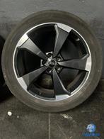 Originele Audi Q5 SQ5 80A 20 inch zwart rotor velgen 5x112 z, Gebruikt, 255 mm, Banden en Velgen, Ophalen of Verzenden
