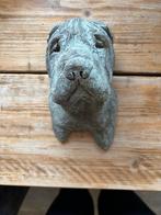Betonnen dierenbeeld - Shar-Pei, Tuin en Terras, Tuinbeelden, Ophalen of Verzenden, Zo goed als nieuw, Beton, Dierenbeeld