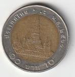 10  baht   2017  Thailand. km. ??, Postzegels en Munten, Munten | Azië, Ophalen of Verzenden, Zuidoost-Azië, Losse munt