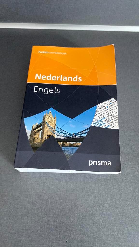 A.F.M. de Knegt - Prisma pocketwoordenboek Nederlands-Engels, Boeken, Woordenboeken, Zo goed als nieuw, Engels, Prisma of Spectrum