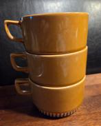 Vintage Boch Delta mokken - 3 stuks, Ophalen of Verzenden
