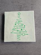 Kersttegeltje met kerstboom, Ophalen of Verzenden, Nieuw