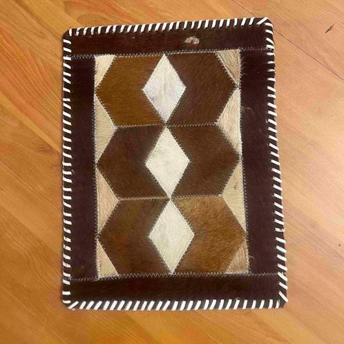 Patchwork koeienhuid kleed 39/30, Huis en Inrichting, Stoffering | Tapijten en Kleden, Gebruikt, Minder dan 50 cm, Minder dan 50 cm