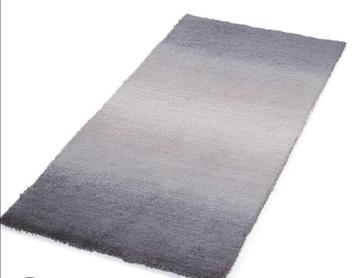 Nieuw Vloerkleed met Shading zilver Effect 230x160 beschikbaar voor biedingen