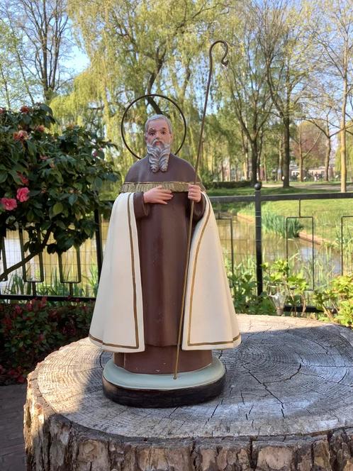 OLOT ❤️ mooi Heiligenbeeld H. Albertus, Antiek en Kunst, Antiek | Religie, Ophalen of Verzenden
