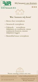 renovatie, Diensten en Vakmensen, Aannemers, Garantie, Verbouw of Aanbouw