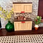 Vintage Bodo Hennig poppenhuis kast, Ophalen of Verzenden, Zo goed als nieuw, Poppenhuis