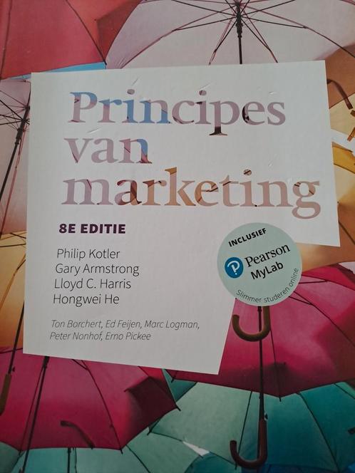Principes van marketing - Kotler 8e editie, Boeken, Economie, Management en Marketing, Zo goed als nieuw, Economie en Marketing