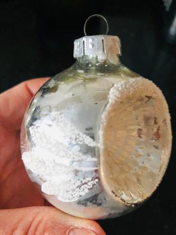 9 antieke kerst ballen in mooie conditie beschikbaar voor biedingen