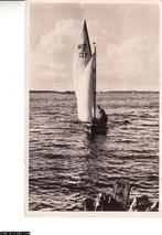 Ansichtkaart	Grou / Grouw	Met volle zeilen	Zeilschip, Verzenden, 1940 tot 1960, Gelopen, Friesland