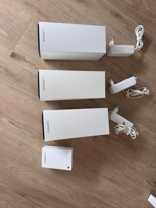 3x Linksys Mx5300-Eu Velop Mx5300 wifi 6 en extender, Computers en Software, Netwerk switches, Zo goed als nieuw, Ophalen of Verzenden